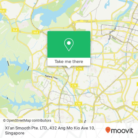 XI'an Smooth Pte. LTD., 432 Ang Mo Kio Ave 10 map