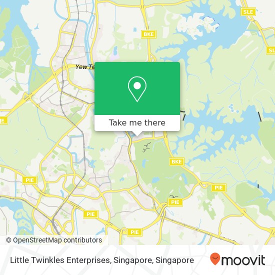 Little Twinkles Enterprises, Singapore map
