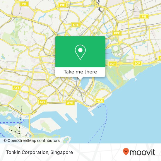 Tonkin Corporation map