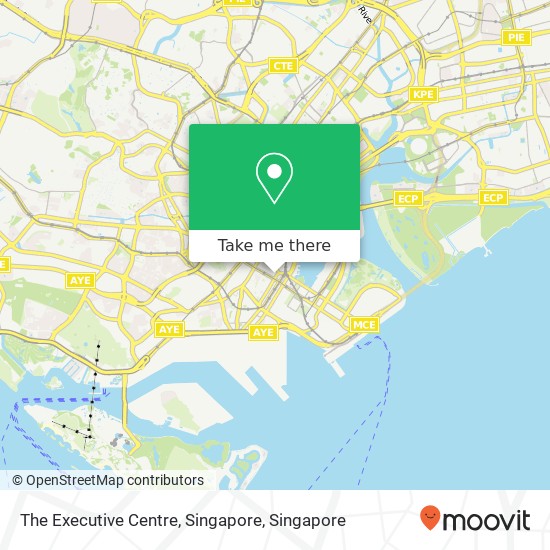 The Executive Centre, Singapore map