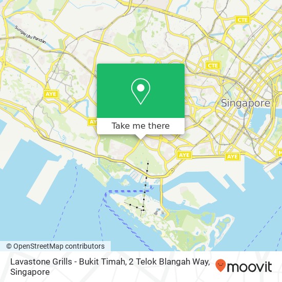 Lavastone Grills - Bukit Timah, 2 Telok Blangah Way map