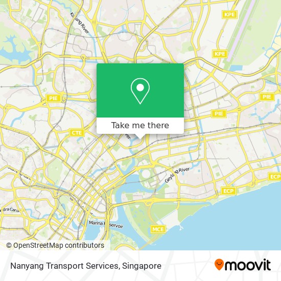 Nanyang Transport Services map