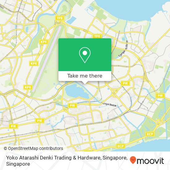 Yoko Atarashi Denki Trading & Hardware, Singapore地图