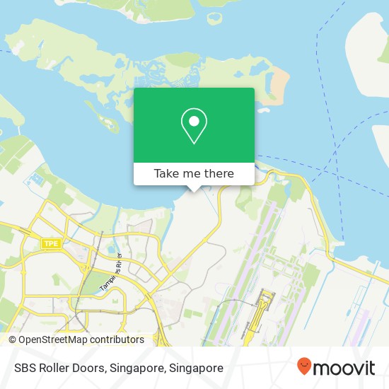 SBS Roller Doors, Singapore map