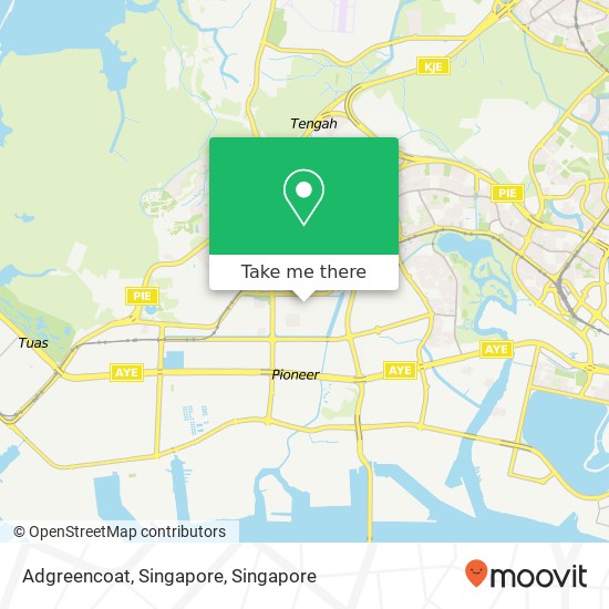 Adgreencoat, Singapore地图