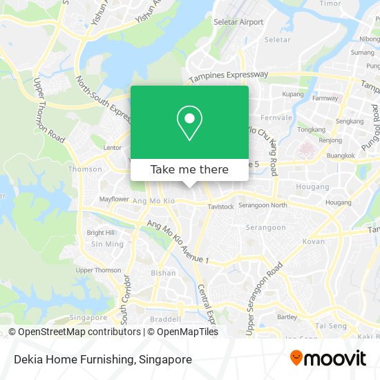 Dekia Home Furnishing map