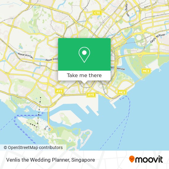 Venlis the Wedding Planner map