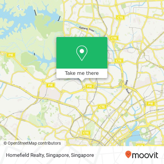 Homefield Realty, Singapore map