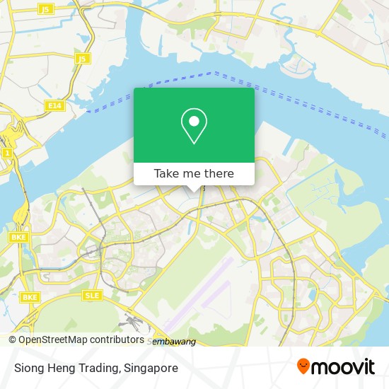 Siong Heng Trading map