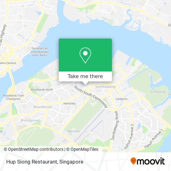 Hup Siong Restaurant地图