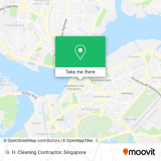 G. H. Cleaning Contractor map