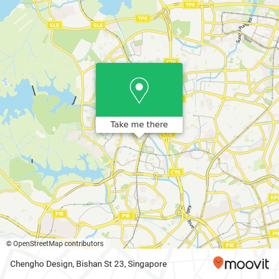 Chengho Design, Bishan St 23 map