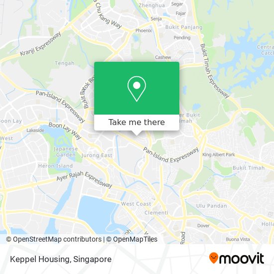 Keppel Housing map