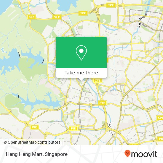 Heng Heng Mart, Bishan St 23 map