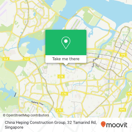 China Heping Construction Group, 32 Tamarind Rd map