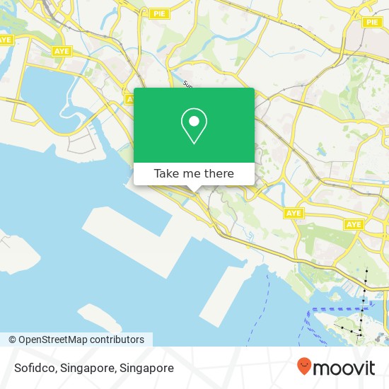 Sofidco, Singapore map