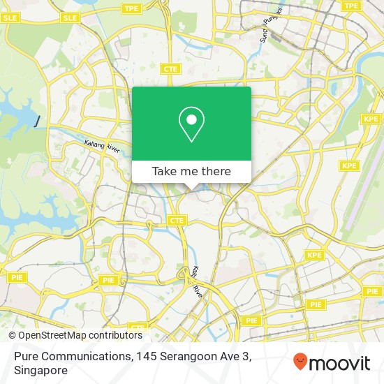 Pure Communications, 145 Serangoon Ave 3地图