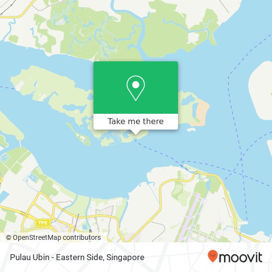 Pulau Ubin - Eastern Side地图