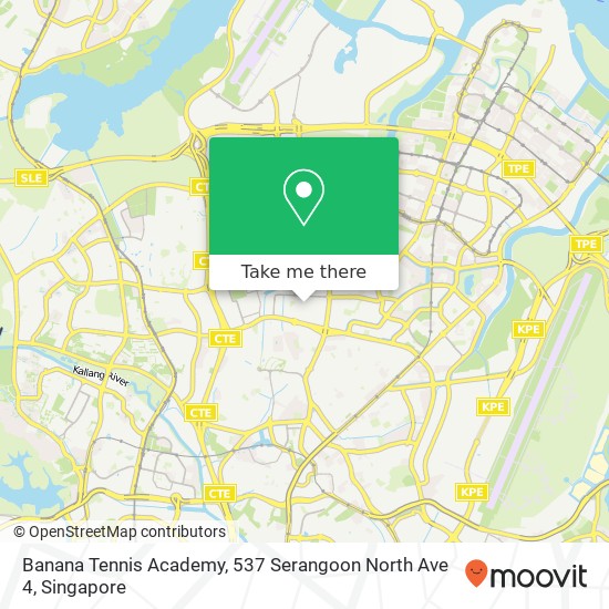 Banana Tennis Academy, 537 Serangoon North Ave 4 map