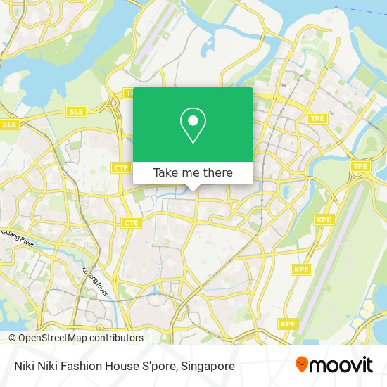 Niki Niki Fashion House S'pore map