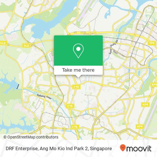 DRF Enterprise, Ang Mo Kio Ind Park 2 map