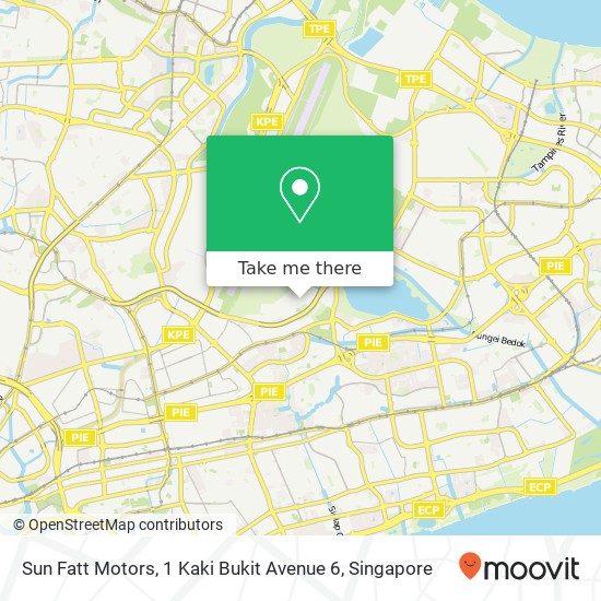 Sun Fatt Motors, 1 Kaki Bukit Avenue 6地图