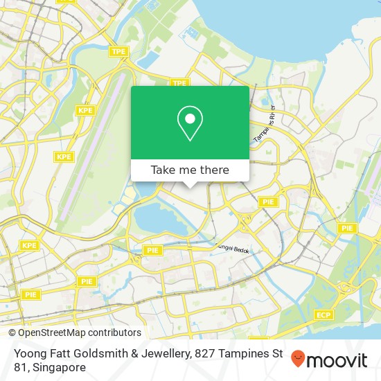 Yoong Fatt Goldsmith & Jewellery, 827 Tampines St 81地图