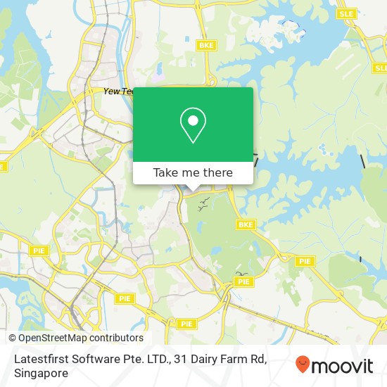 Latestfirst Software Pte. LTD., 31 Dairy Farm Rd地图