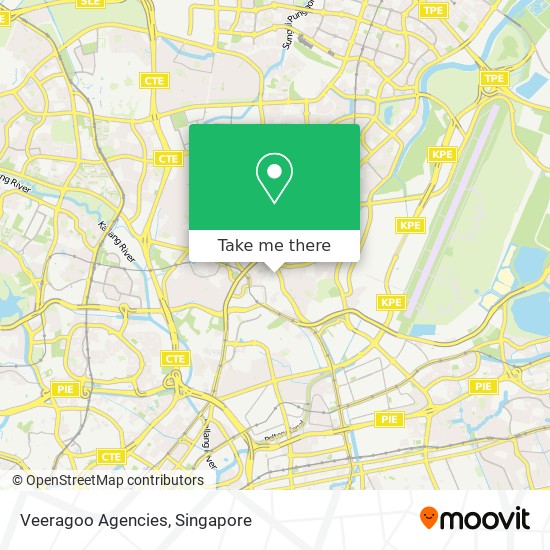 Veeragoo Agencies map