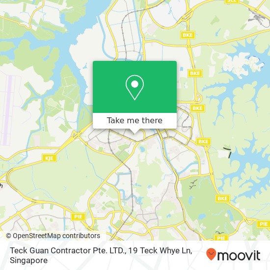 Teck Guan Contractor Pte. LTD., 19 Teck Whye Ln map