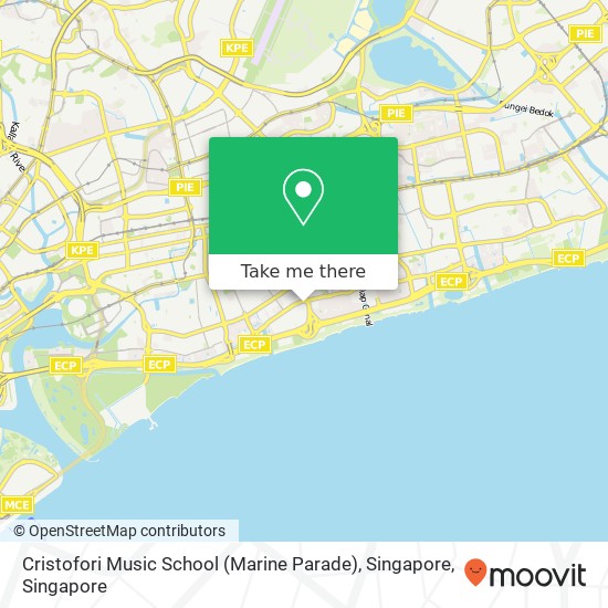Cristofori Music School (Marine Parade), Singapore map