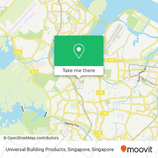 Universal Building Products, Singapore map