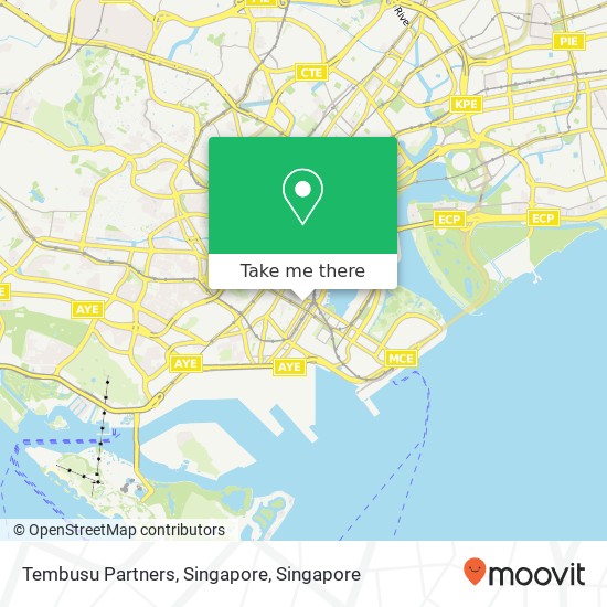 Tembusu Partners, Singapore map