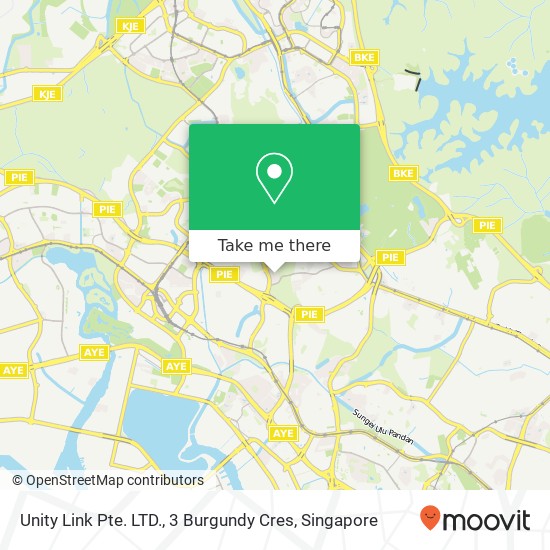 Unity Link Pte. LTD., 3 Burgundy Cres map