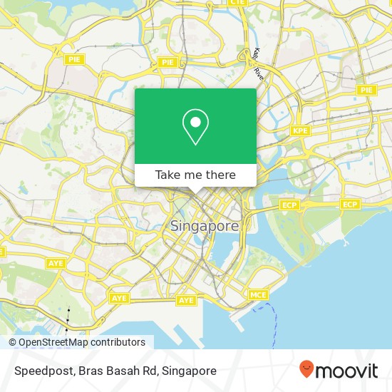 Speedpost, Bras Basah Rd map