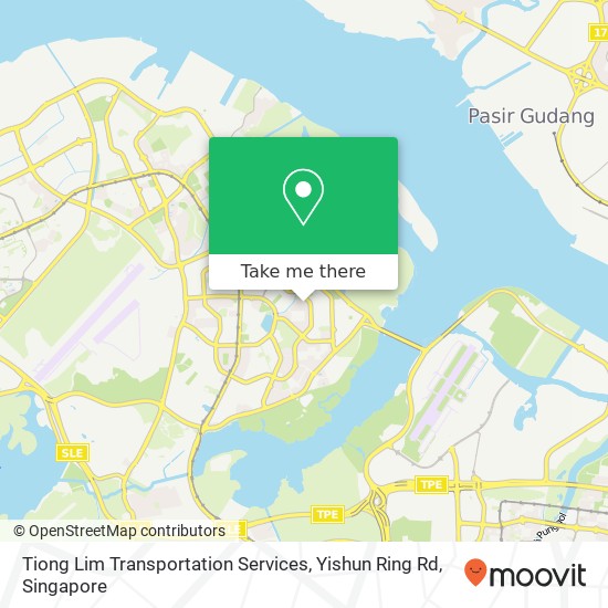 Tiong Lim Transportation Services, Yishun Ring Rd map