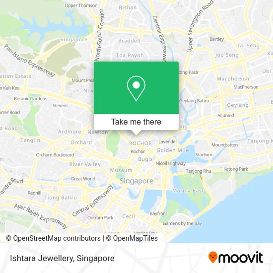 Ishtara Jewellery map