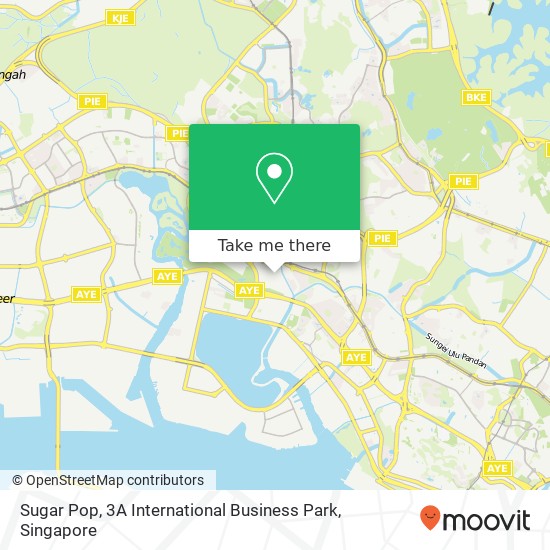 Sugar Pop, 3A International Business Park地图