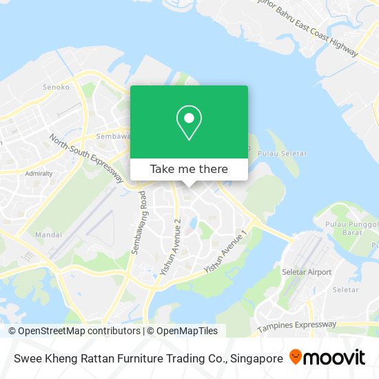 Swee Kheng Rattan Furniture Trading Co.地图
