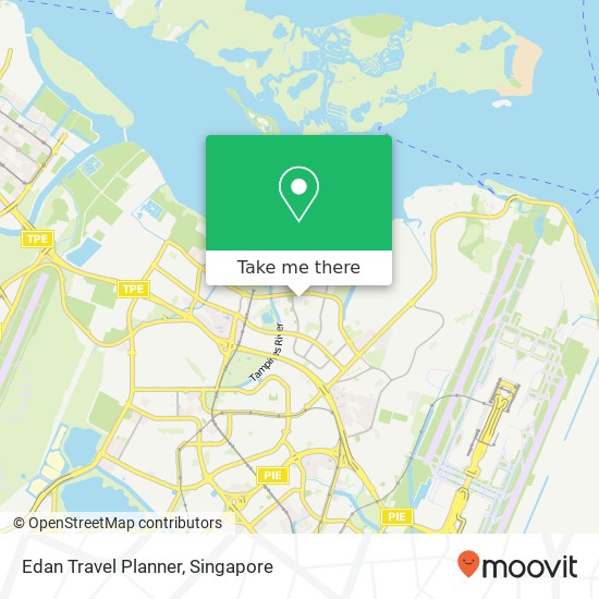 Edan Travel Planner map
