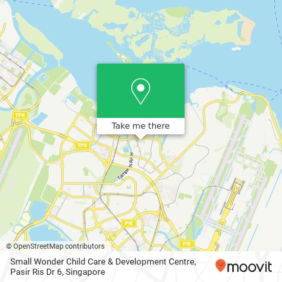 Small Wonder Child Care & Development Centre, Pasir Ris Dr 6 map