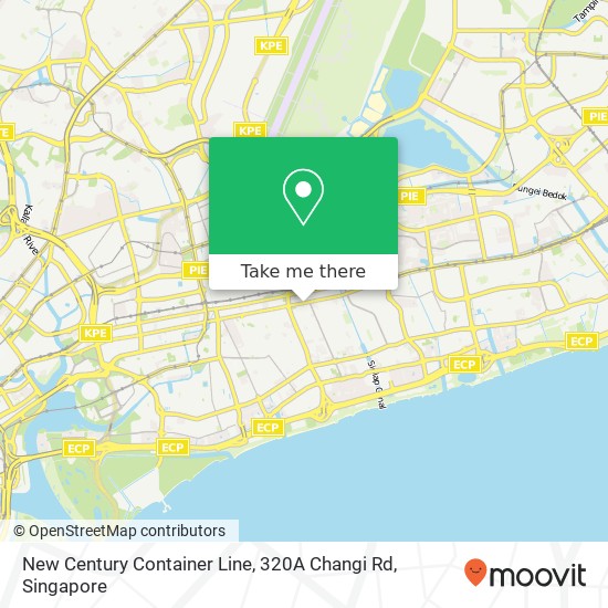 New Century Container Line, 320A Changi Rd map