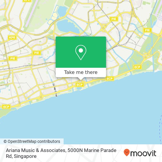 Ariana Music & Associates, 5000N Marine Parade Rd地图