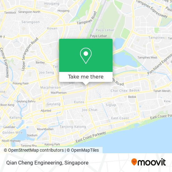 Qian Cheng Engineering map