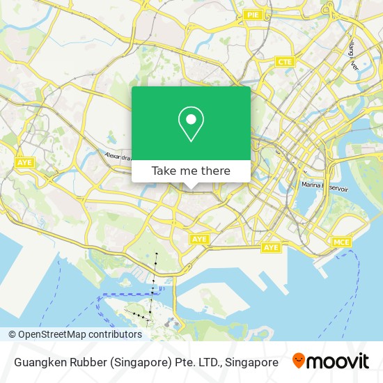 Guangken Rubber (Singapore) Pte. LTD. map