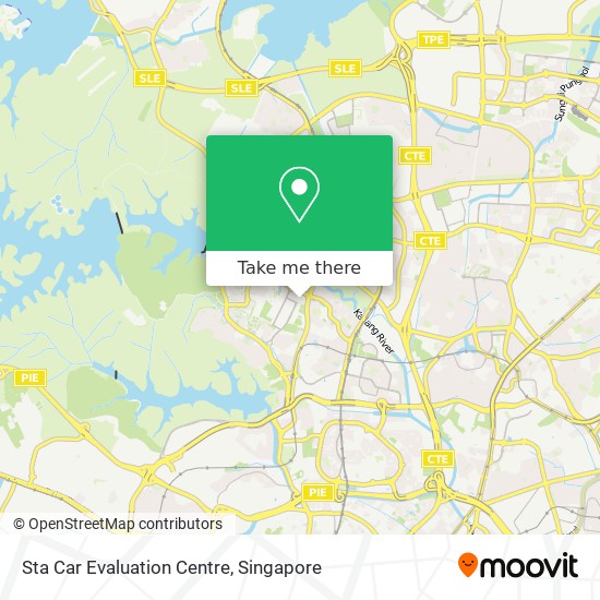 Sta Car Evaluation Centre地图