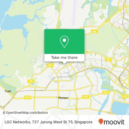 LGC Networks, 737 Jurong West St 75地图