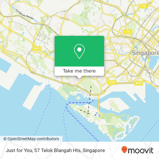 Just for You, 57 Telok Blangah Hts map