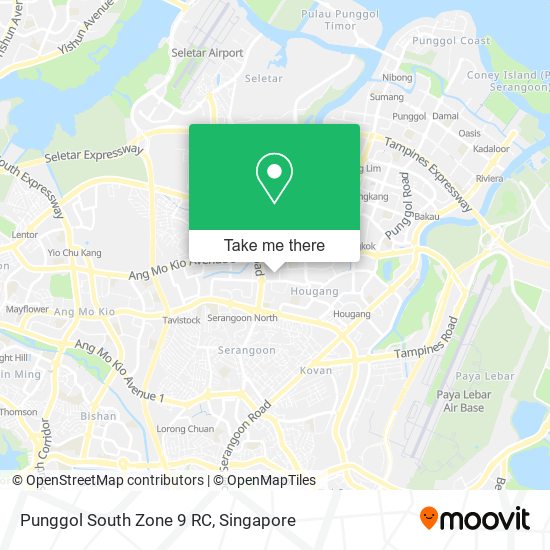 Punggol South Zone 9 RC map