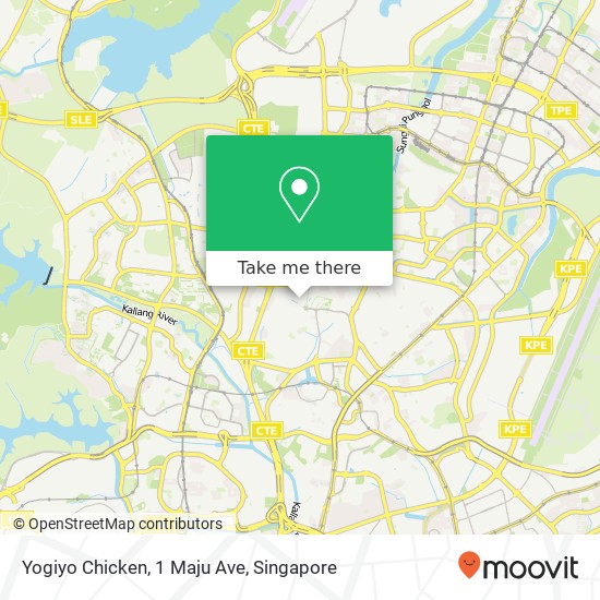 Yogiyo Chicken, 1 Maju Ave map